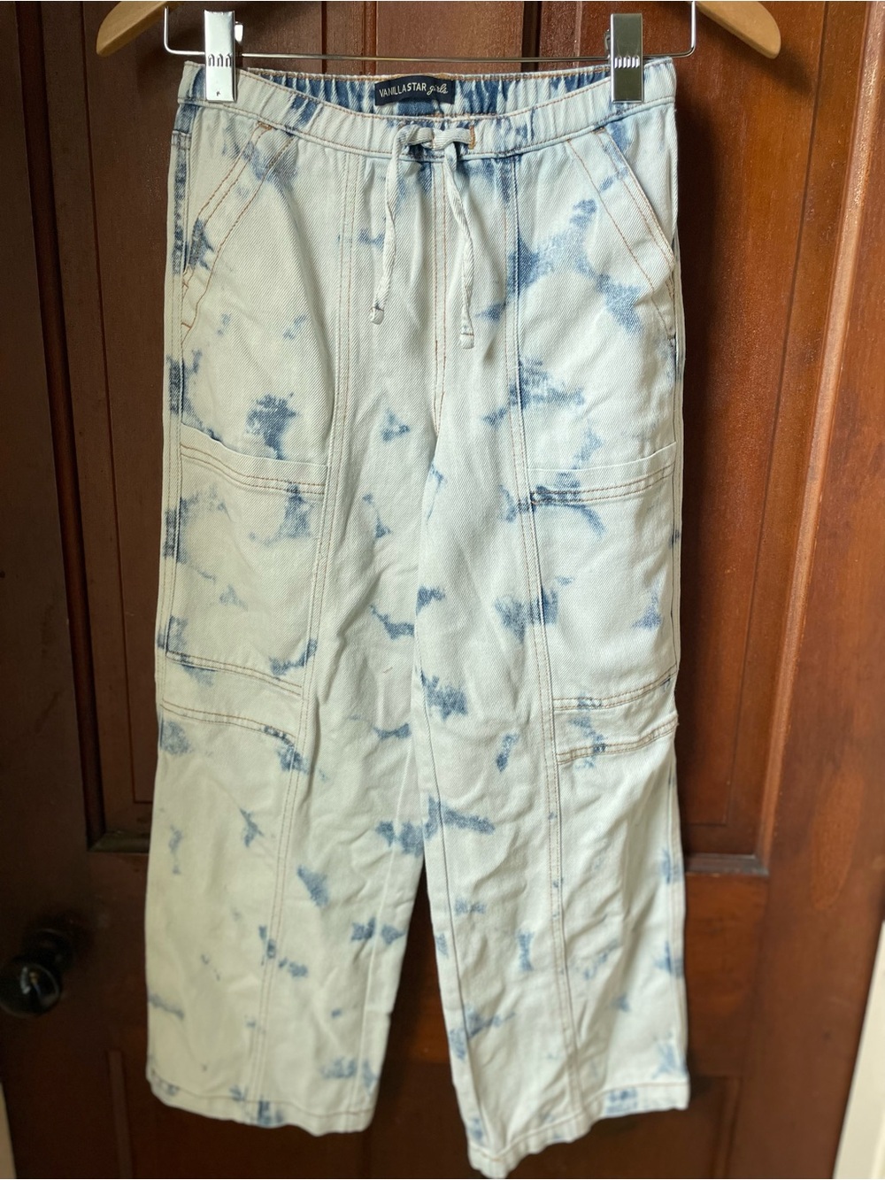 Vanilla Star girls size 10 pull on jeans